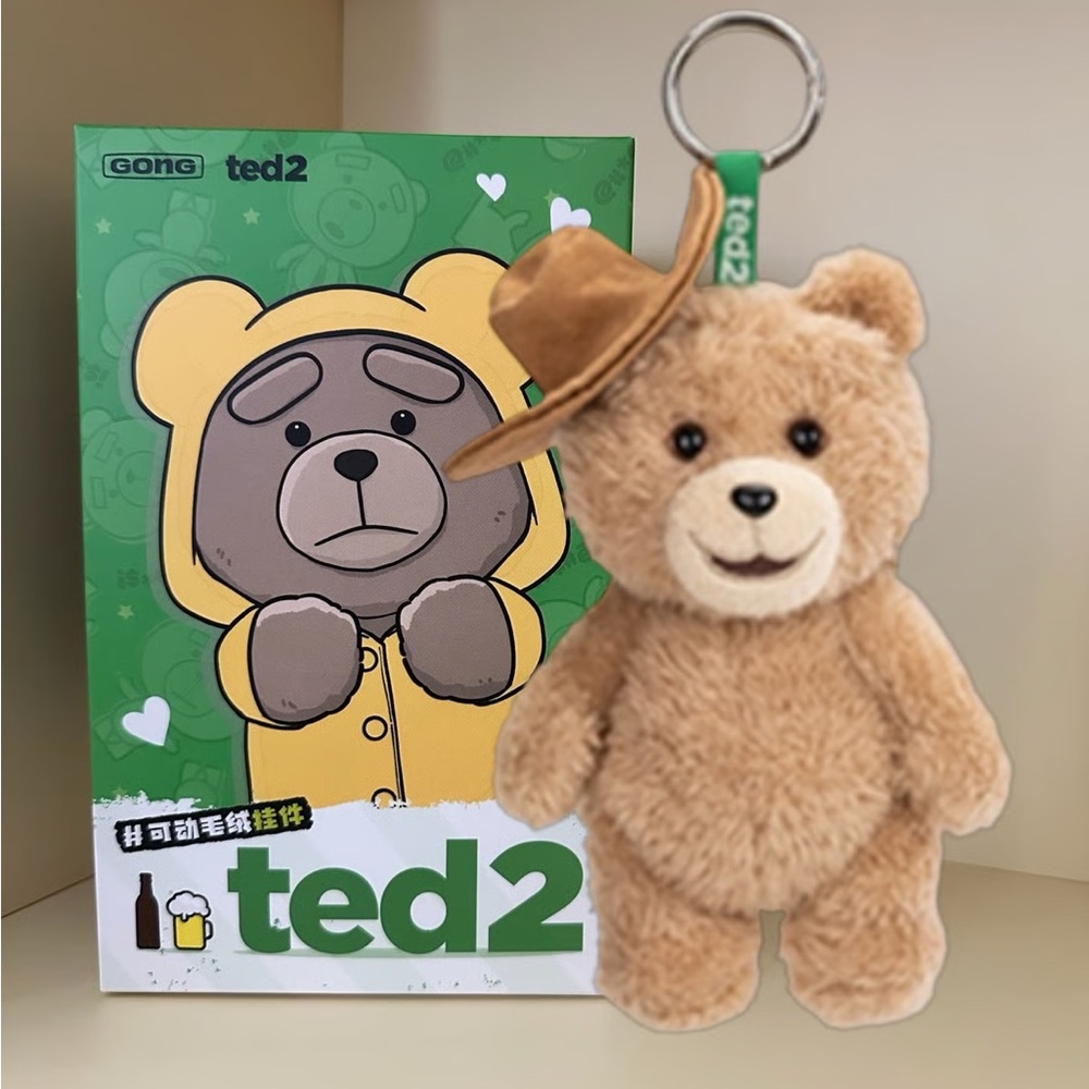 Pop Mart Ted 2 Plush Pendant - Confirmed Cowboy Bear